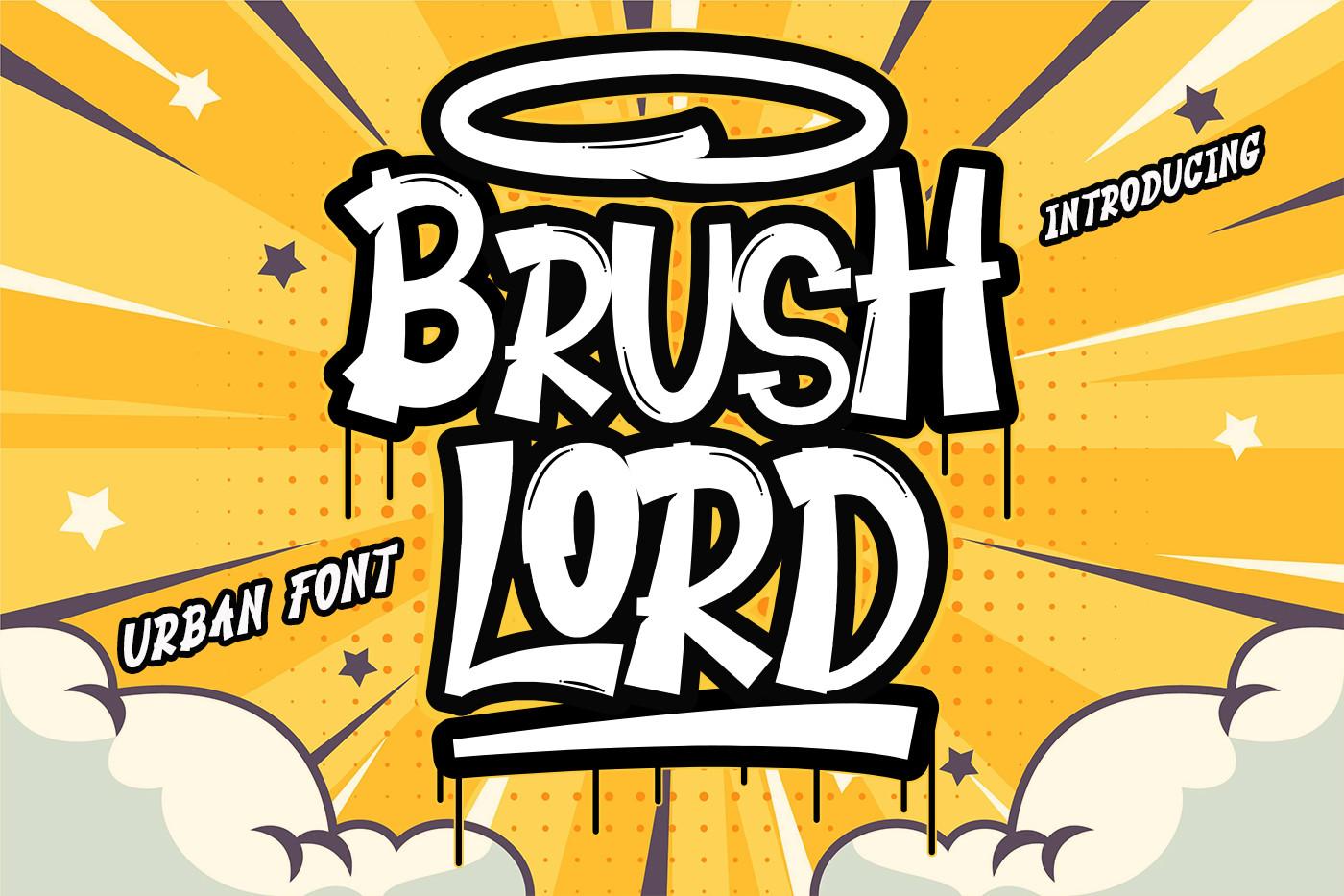 Brush Lord Font