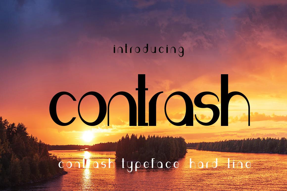 Contrash Font