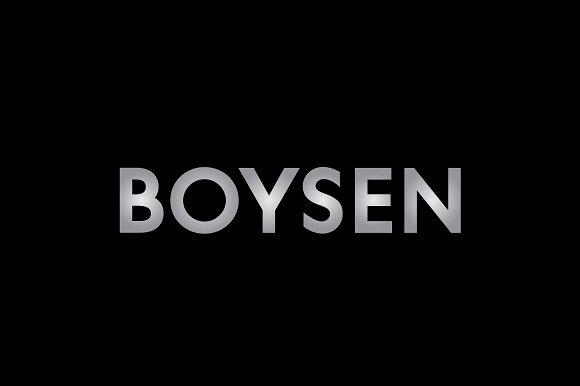 Boysen Font