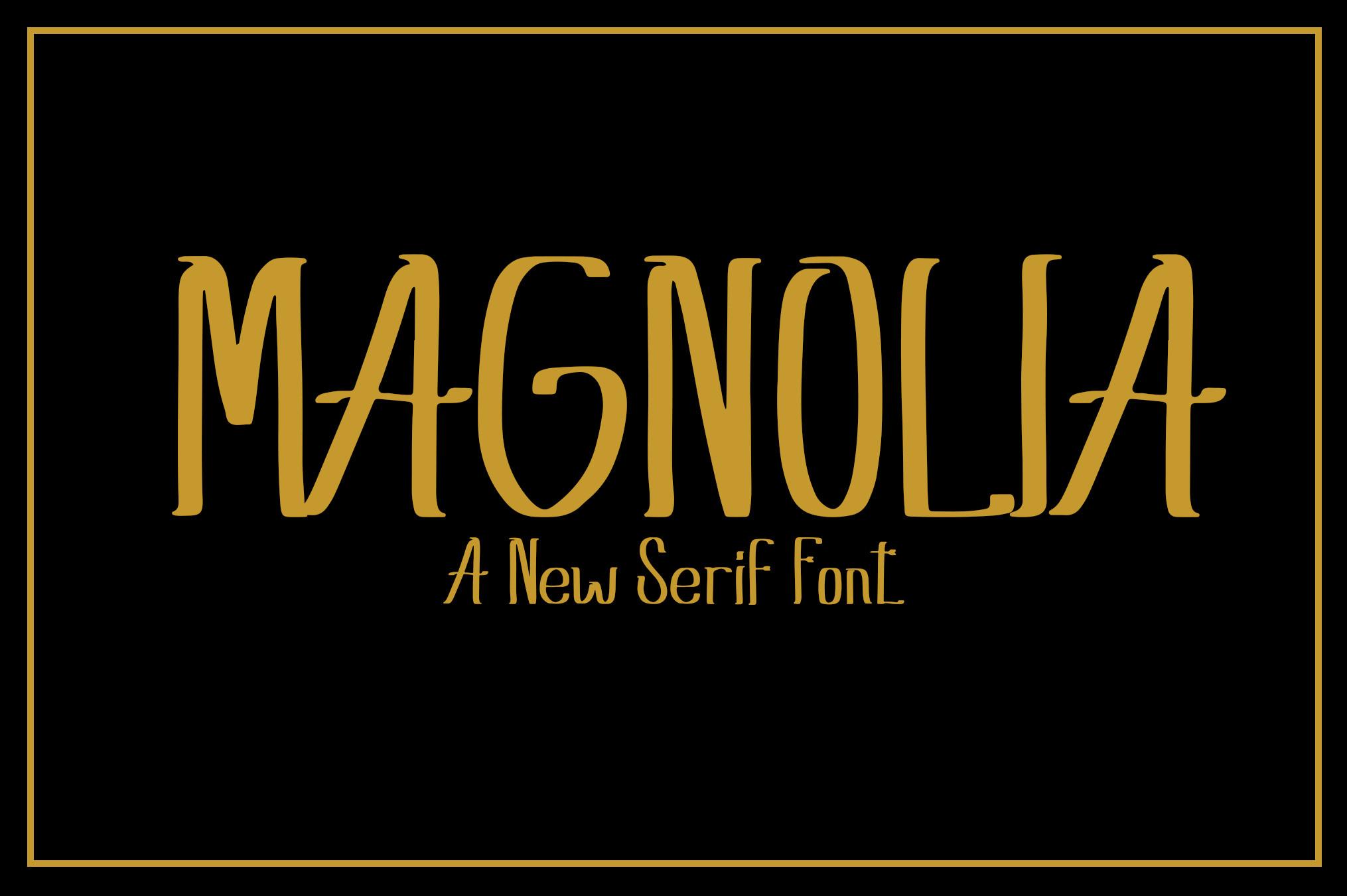 Magnolia Font