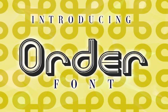 Order Font