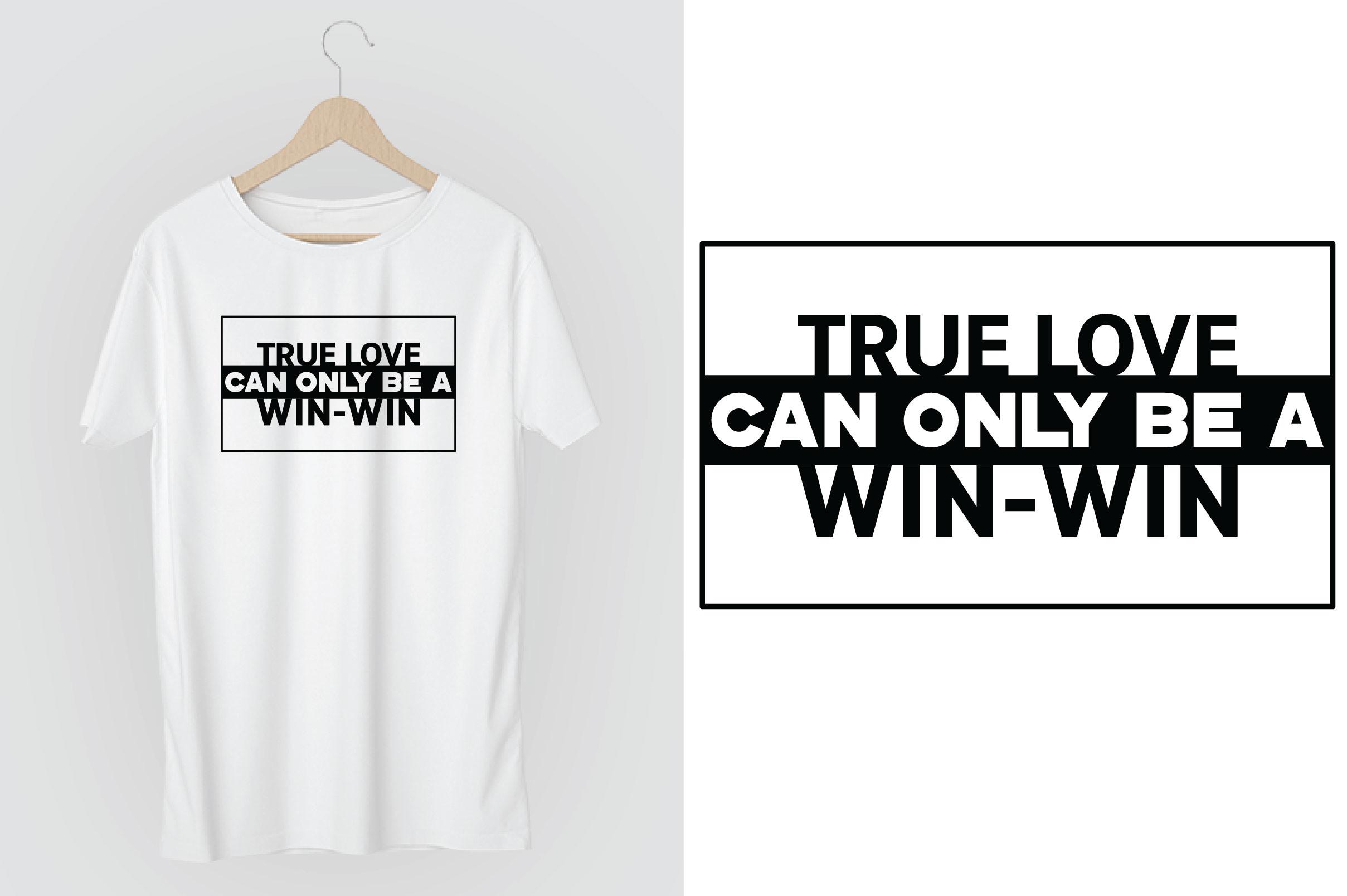 True Love Can Only Be a Win-win