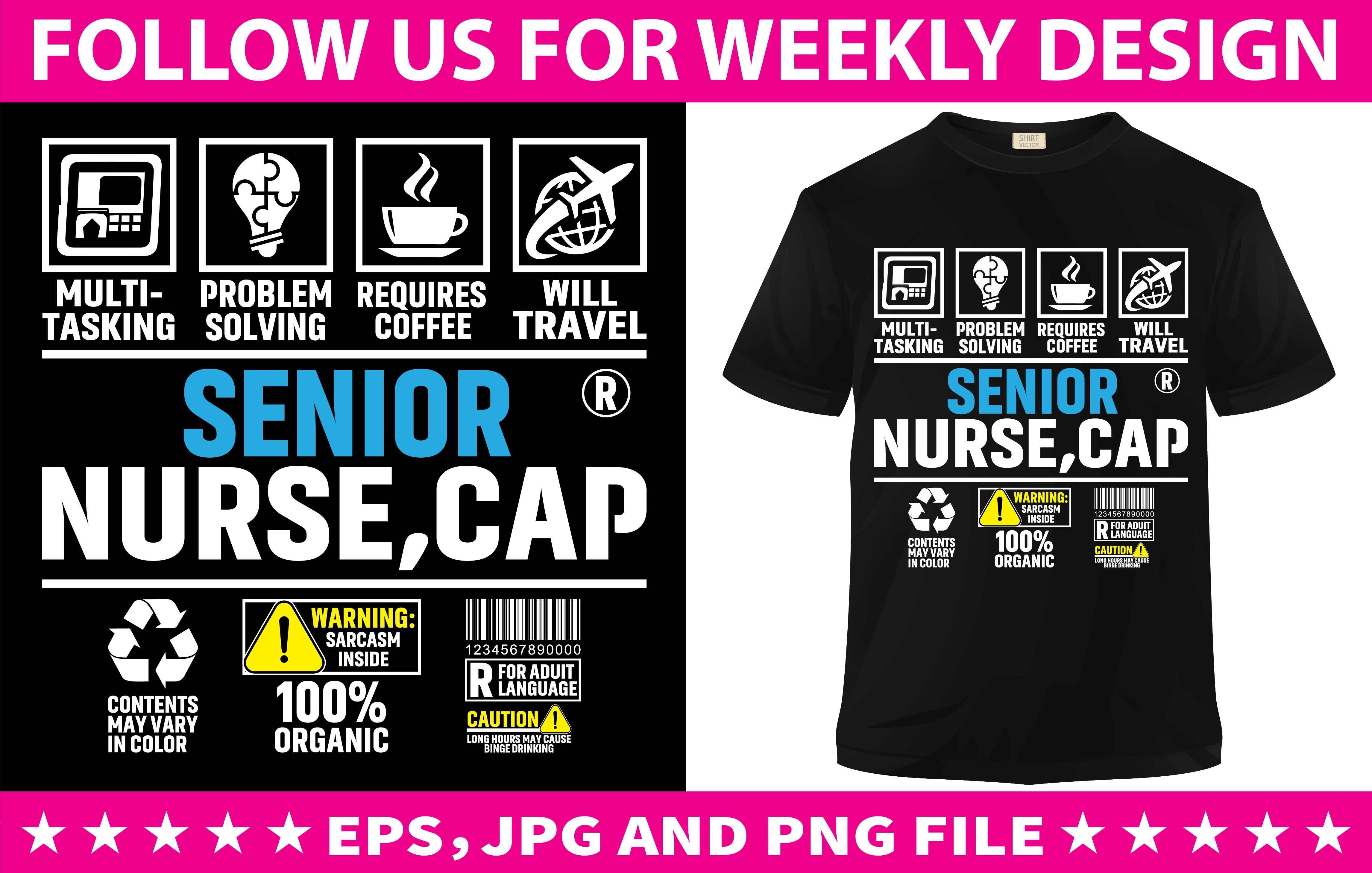Nurse T Shirt Design Bundle