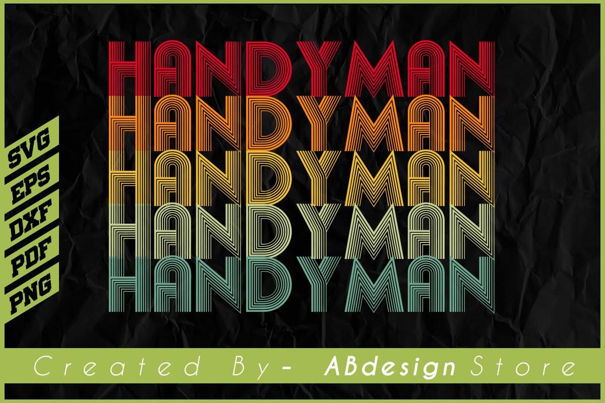 Handyman Retro Design
