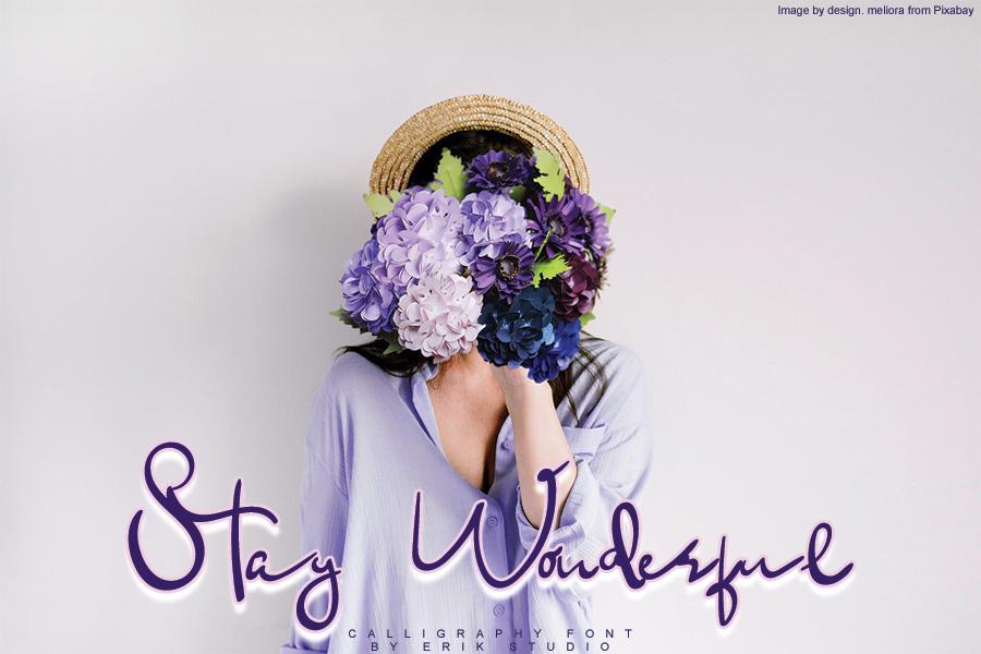 Stay Wonderful Font
