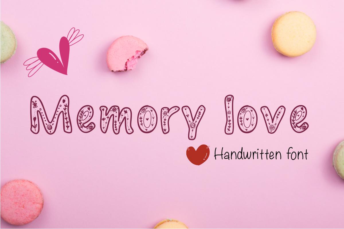 Memory Love Font