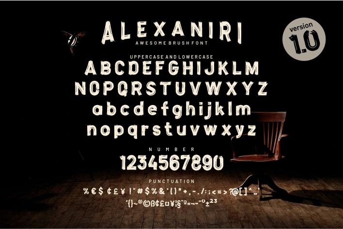 Alexaniri Font