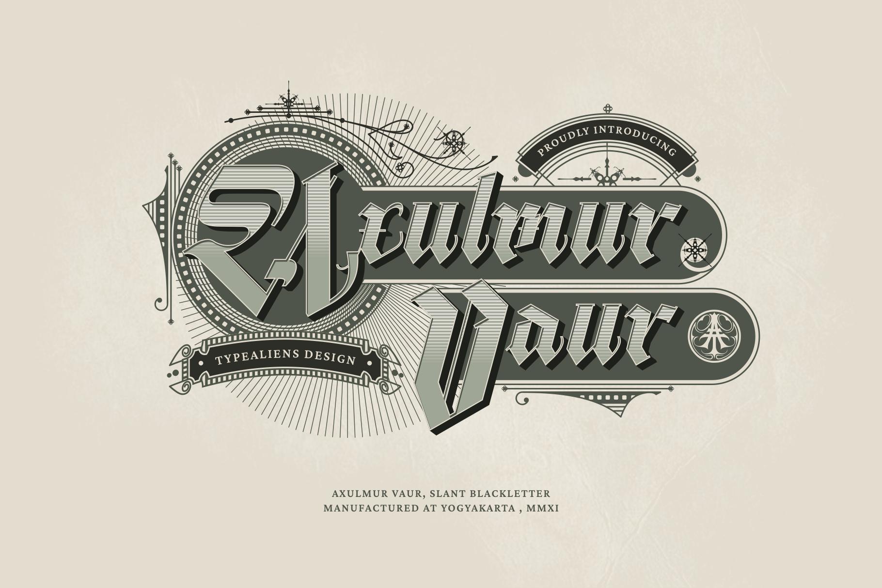 Axulmur Vaur Font