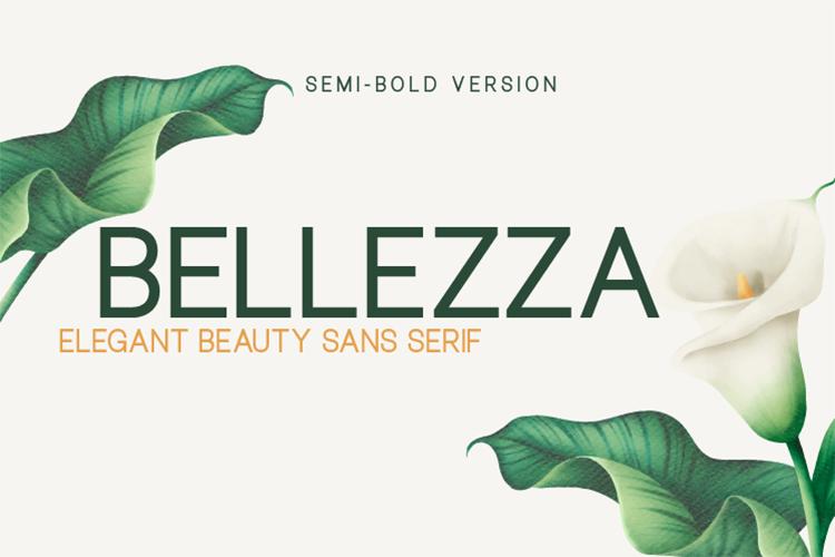 Bellezza Semi-Bold Font