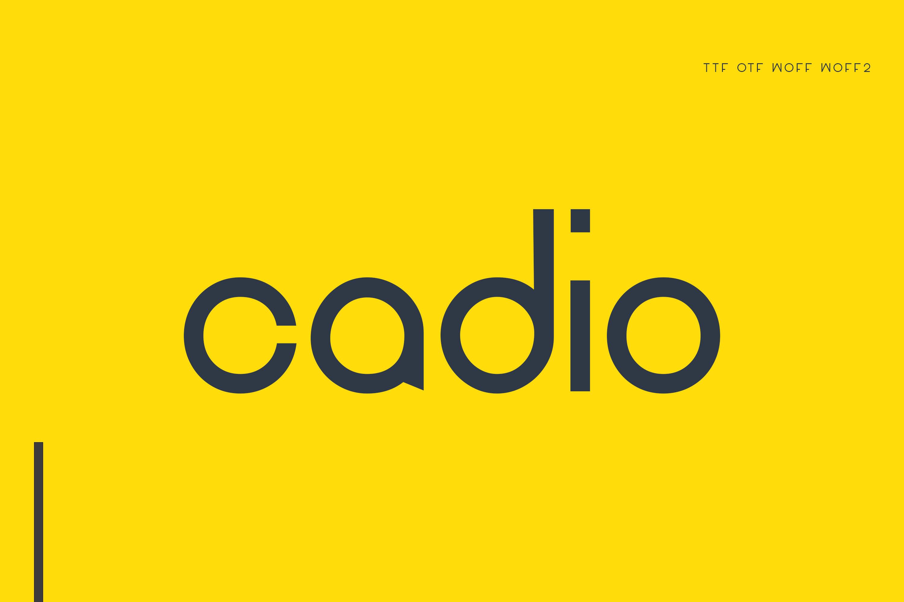 Cadio Font