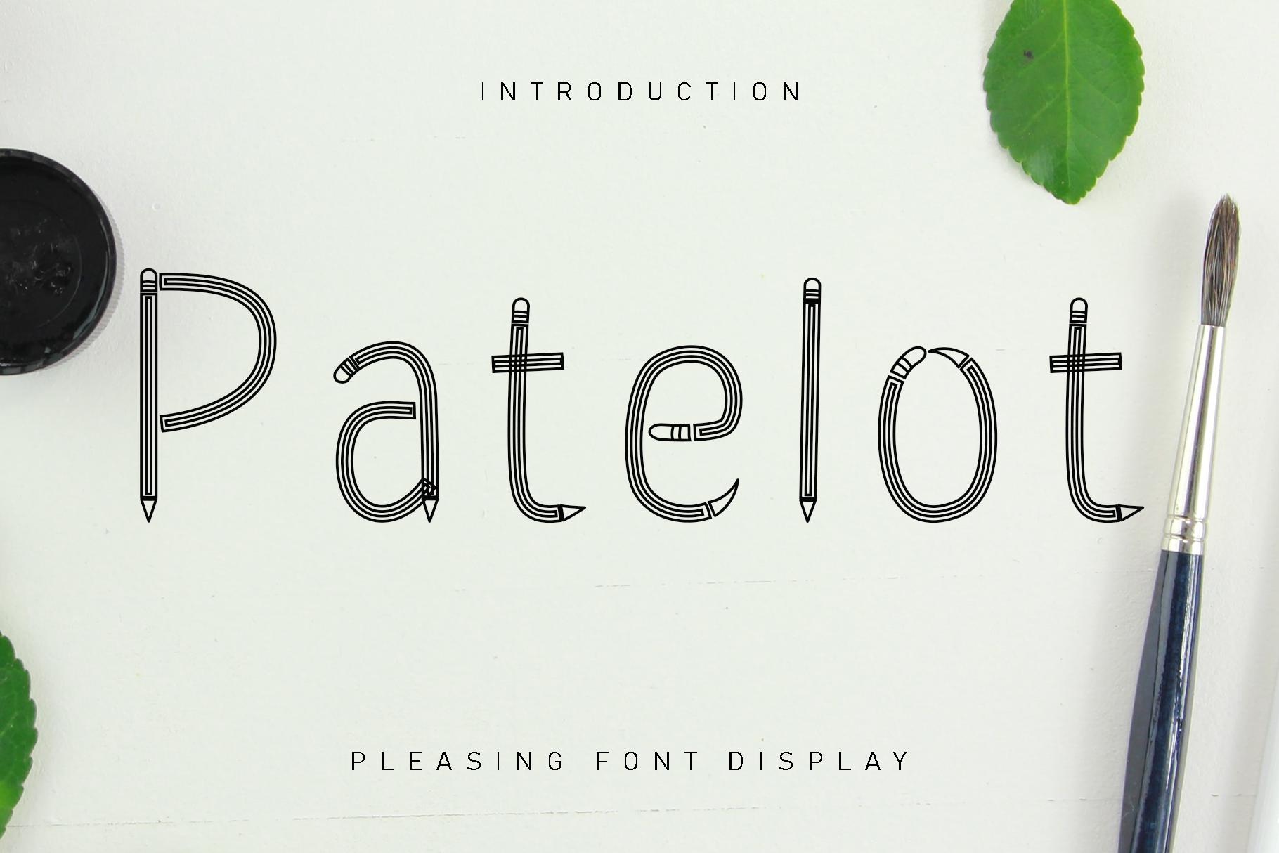 Patelot Font