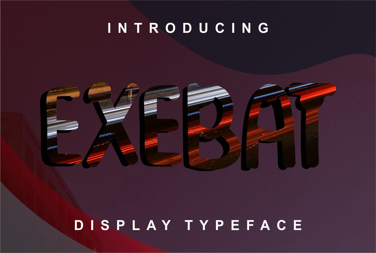Exabat Font
