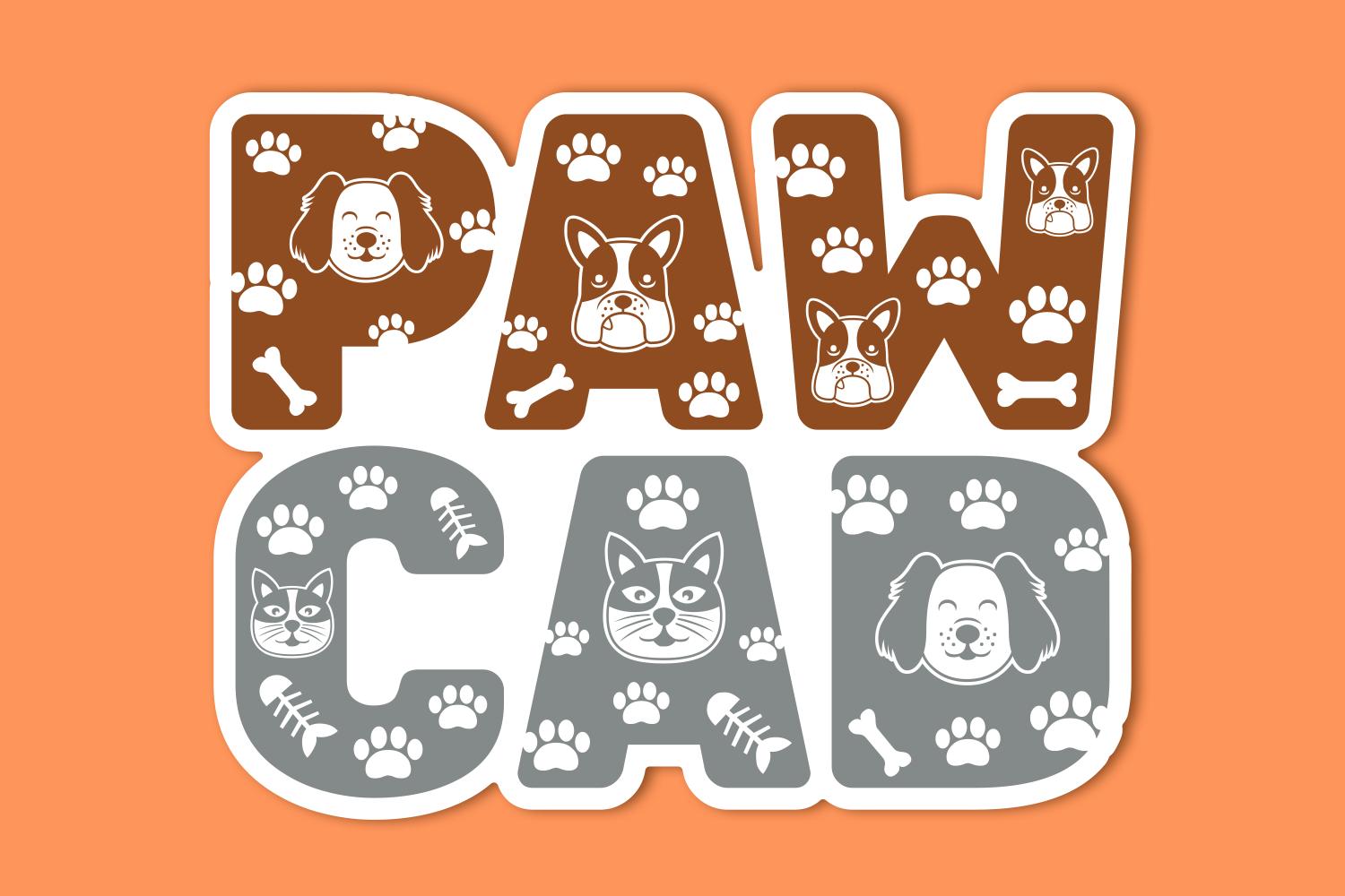 Paw Cad Font