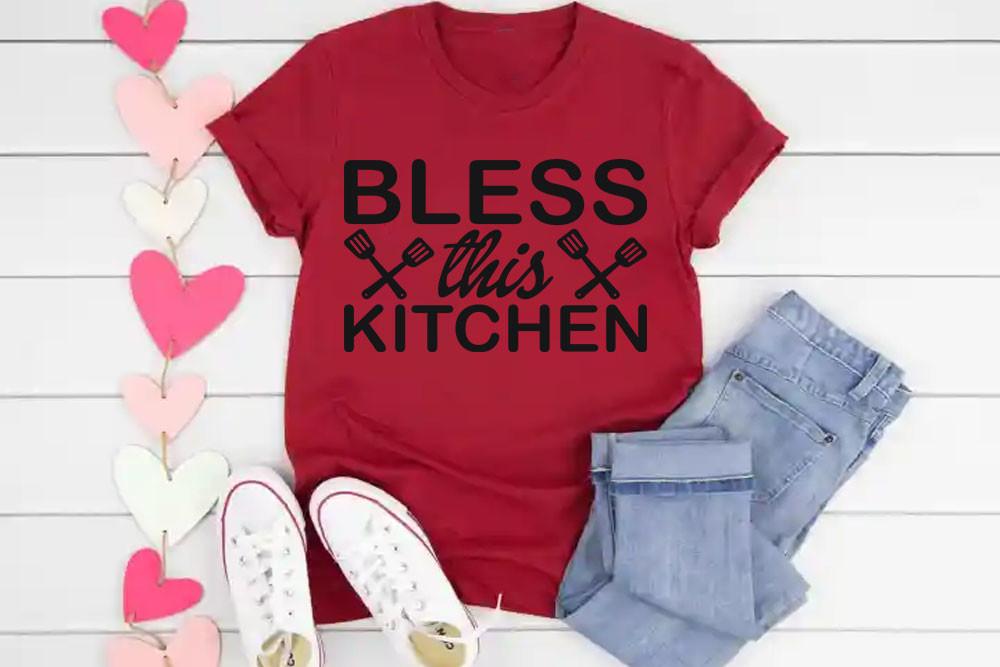 Kitchen Svg Design, Bless This Kitchen