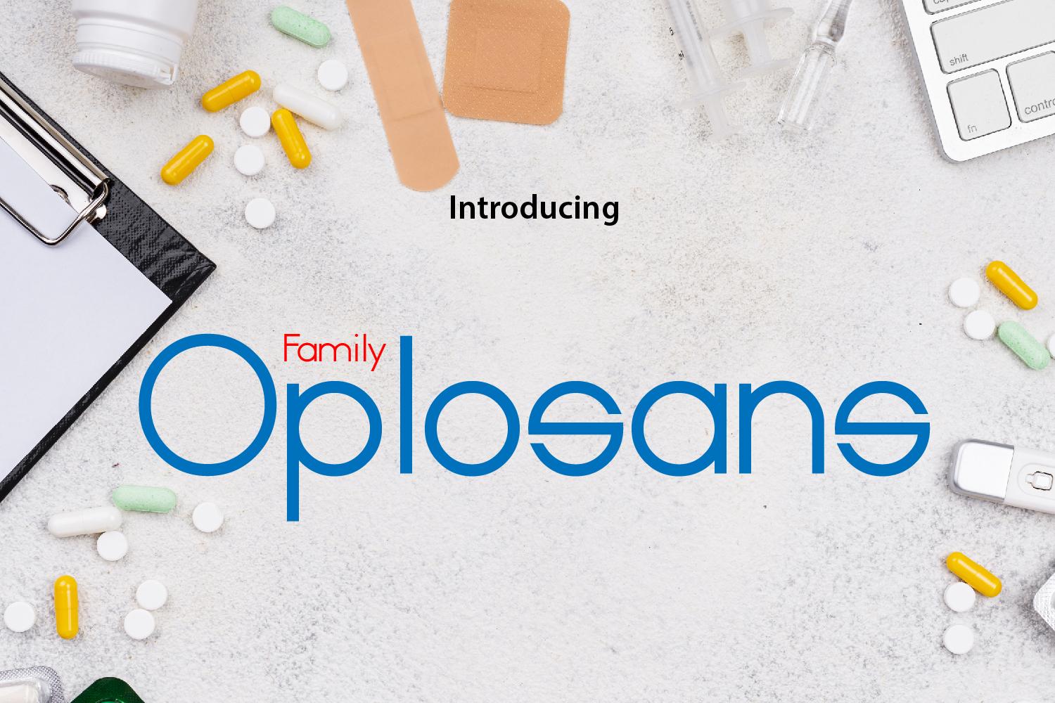 Oplosans Font