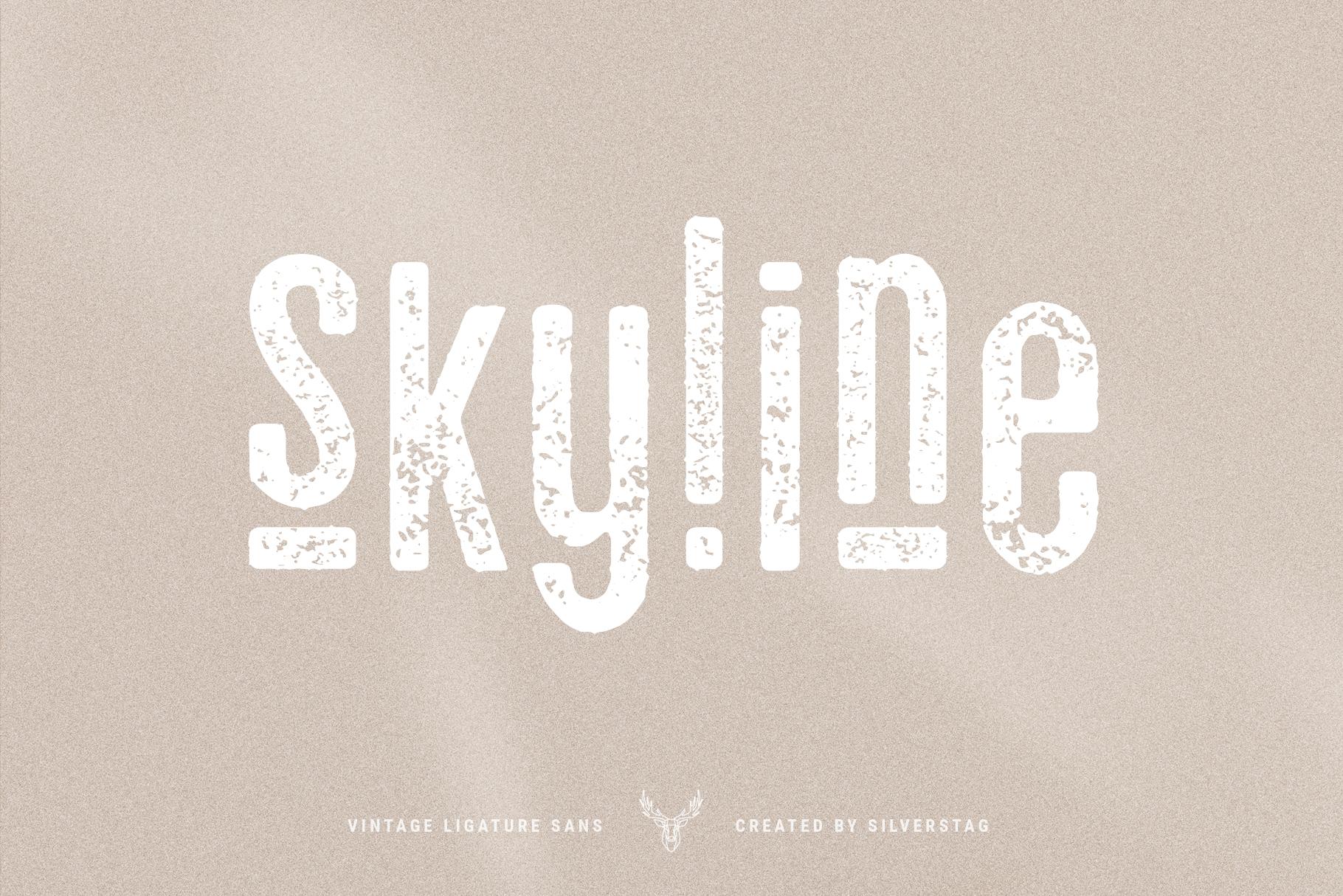 Skyline Font