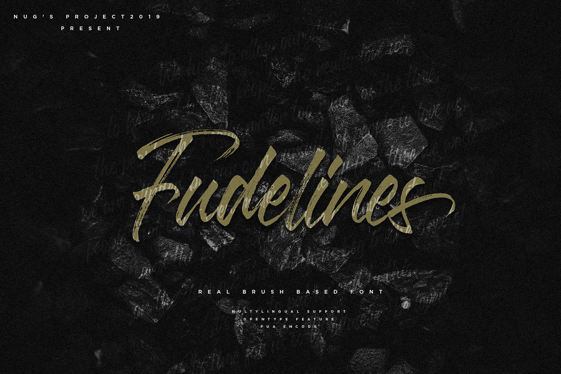 Fudeline Font