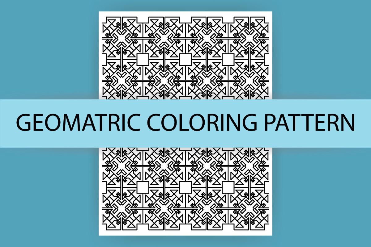 Printable Coloring KDP Geometric Shapes