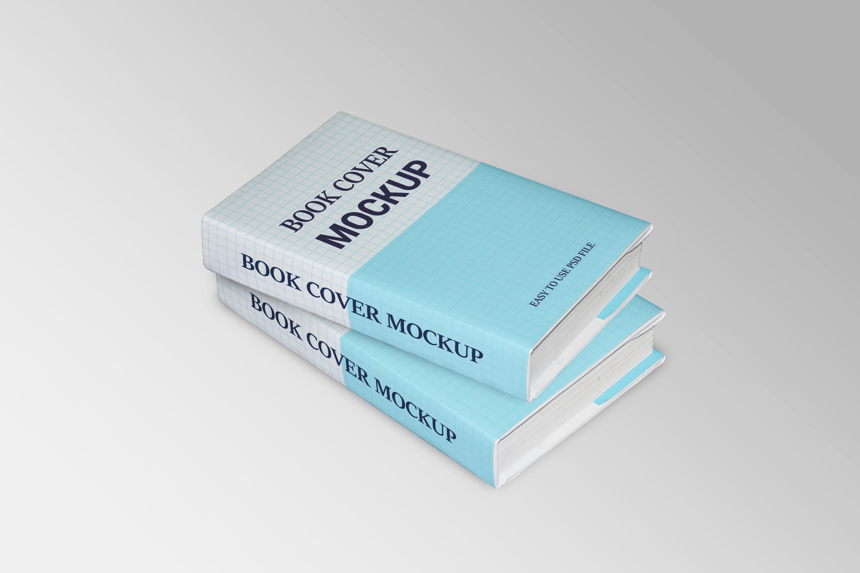 Two Book Cover Mockup Template