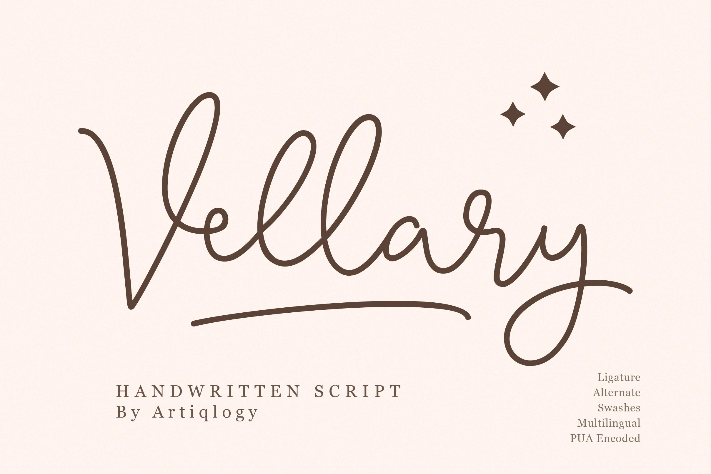 Vellary Font