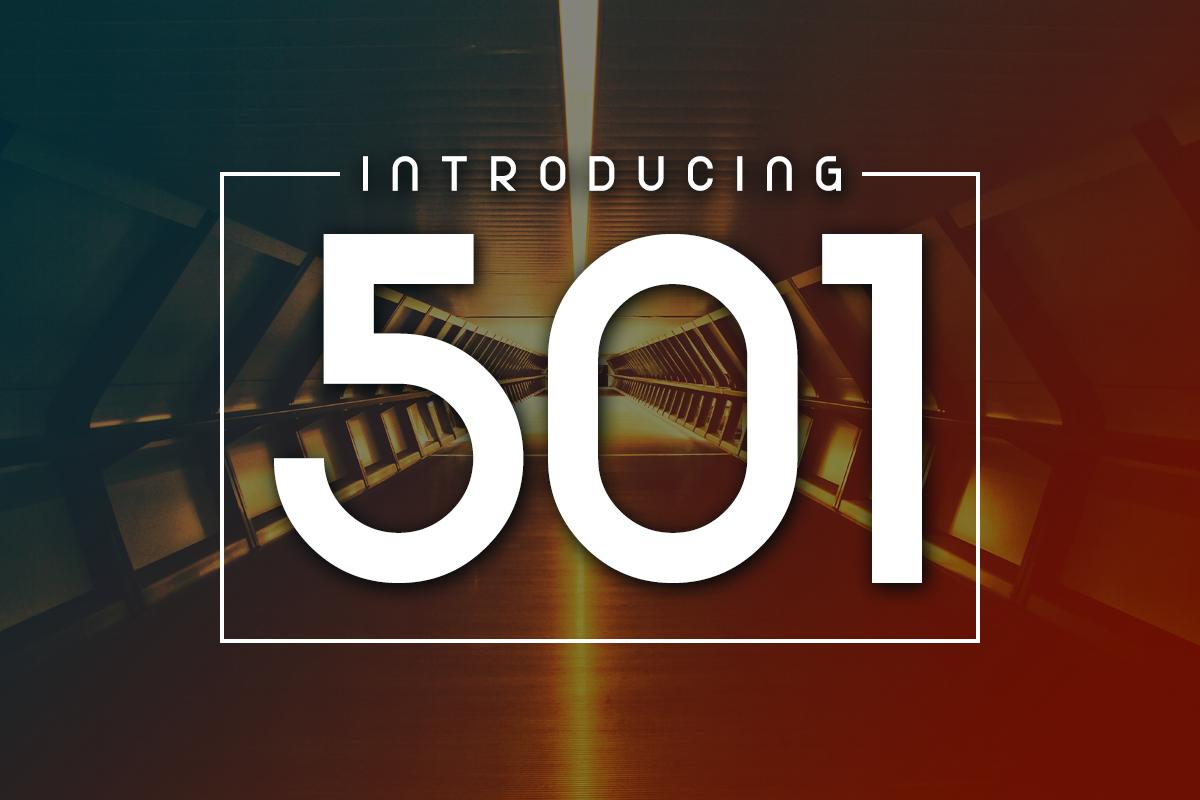 501 Font