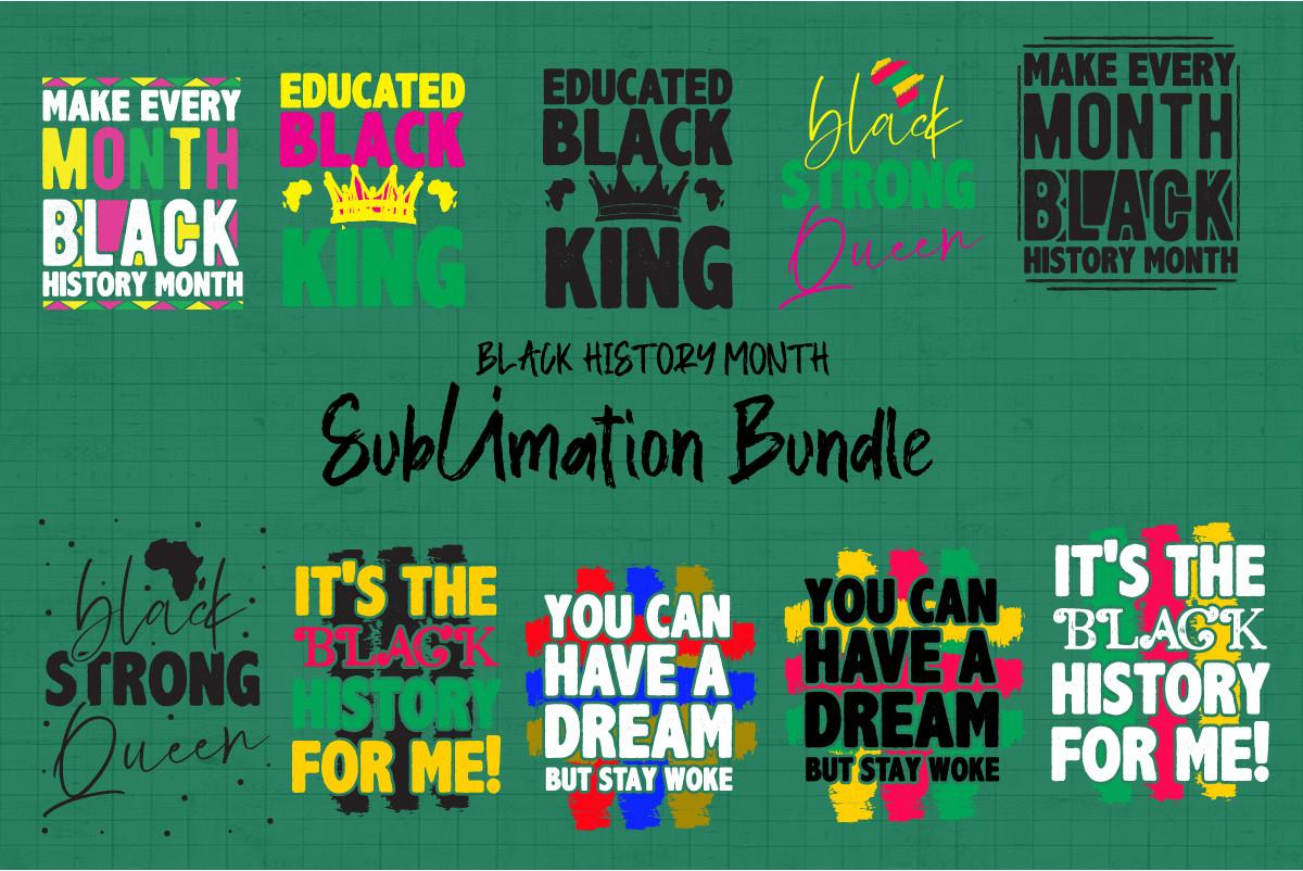 Black History Month Sublimation Bundle