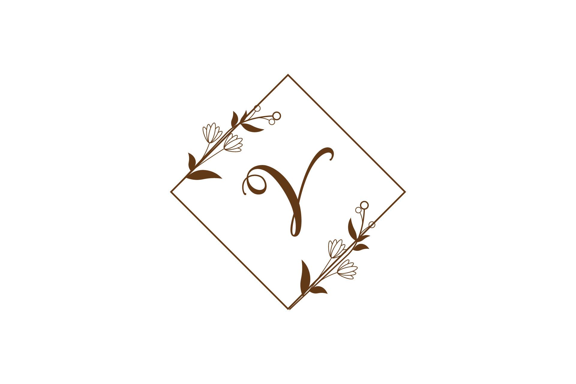 Monogram Alphabet Vector