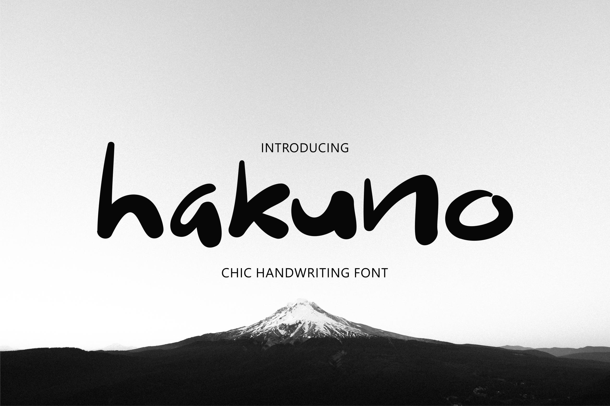 Hakuno Font