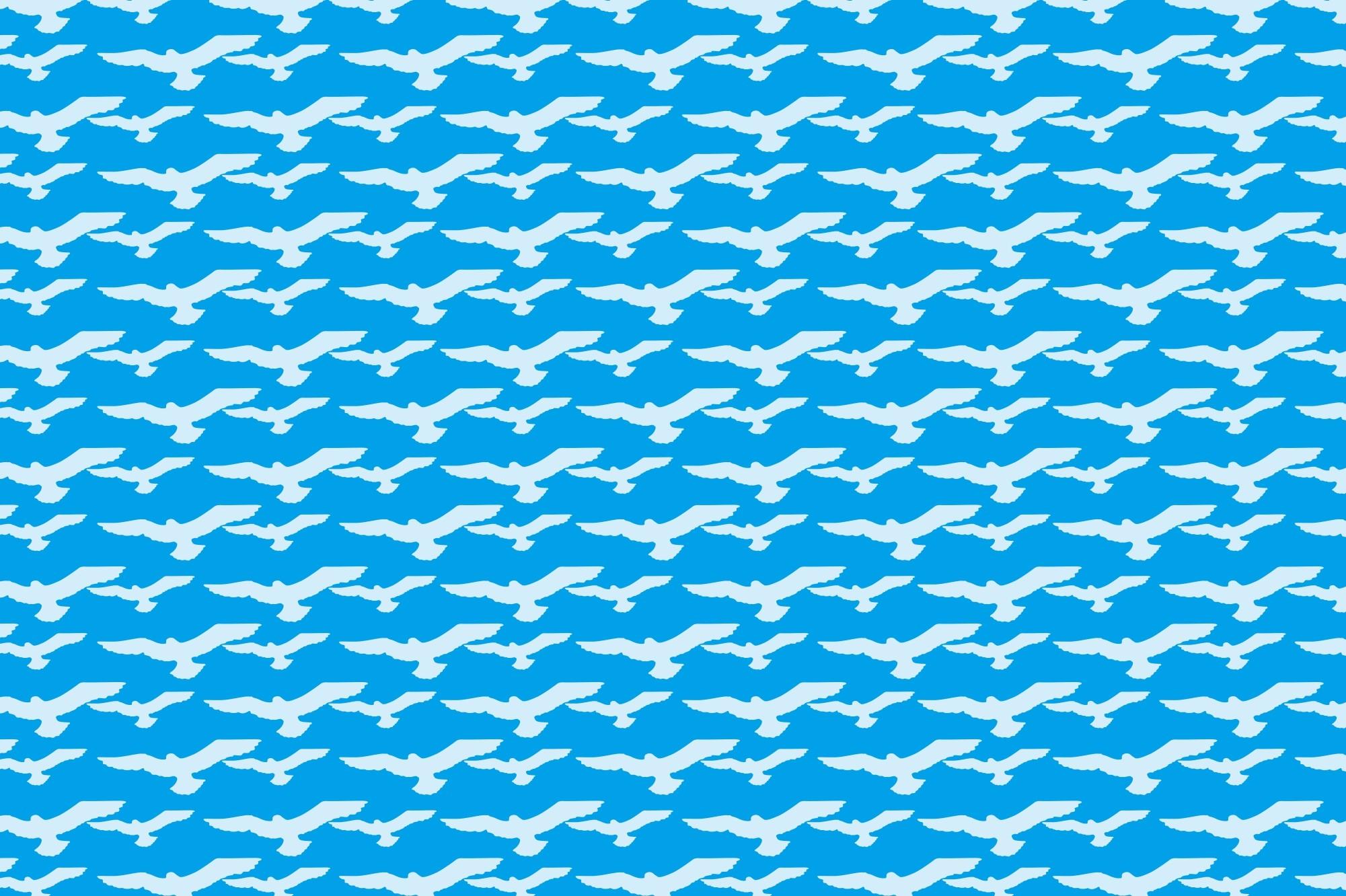 Bird Silhouette Pattern