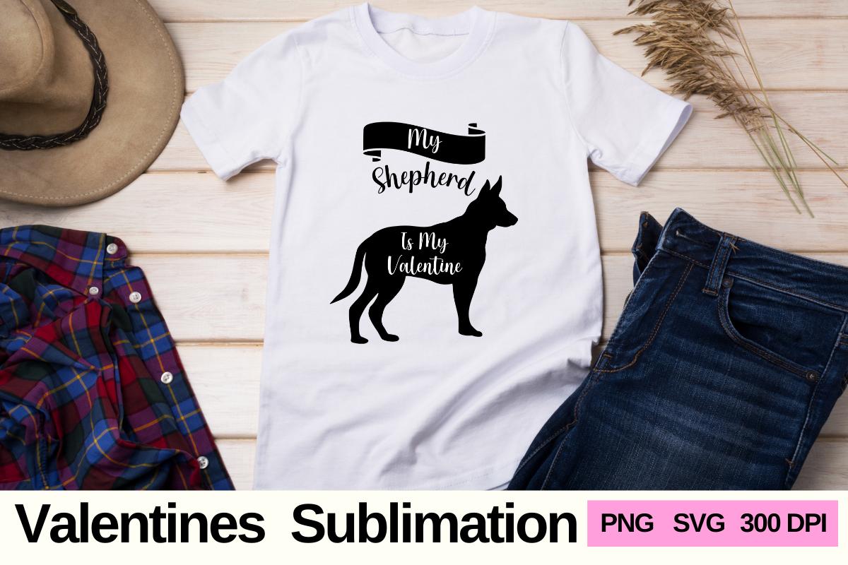 My Shepherd is My Valentine Sublimation