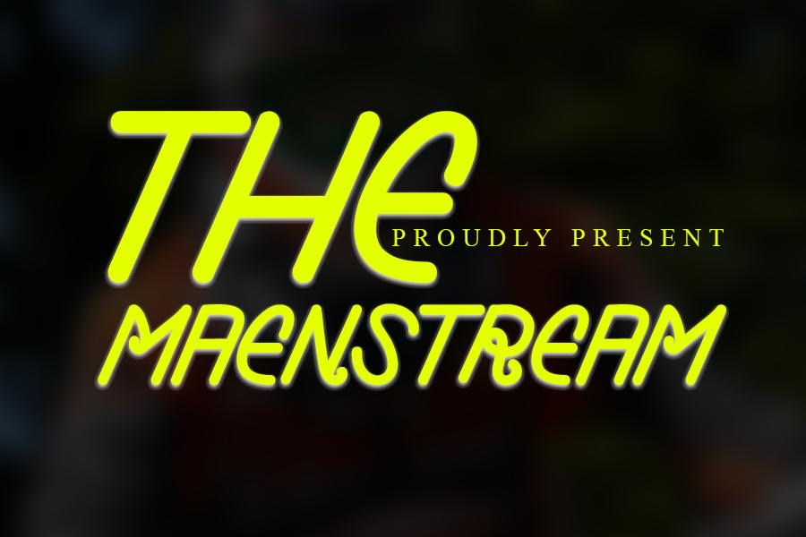 The Maenstream Font