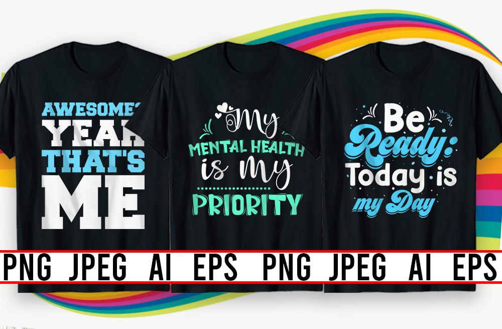 Typography T Shirt & Mug Design Bundle11