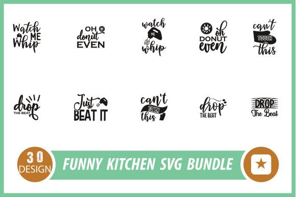 Funny Kitchen   Quotes Designs Bundle