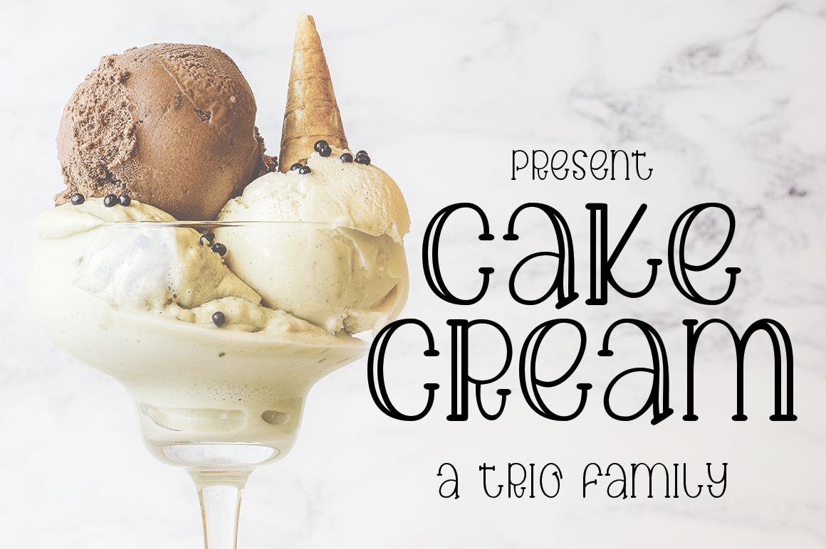 Cake Cream Font