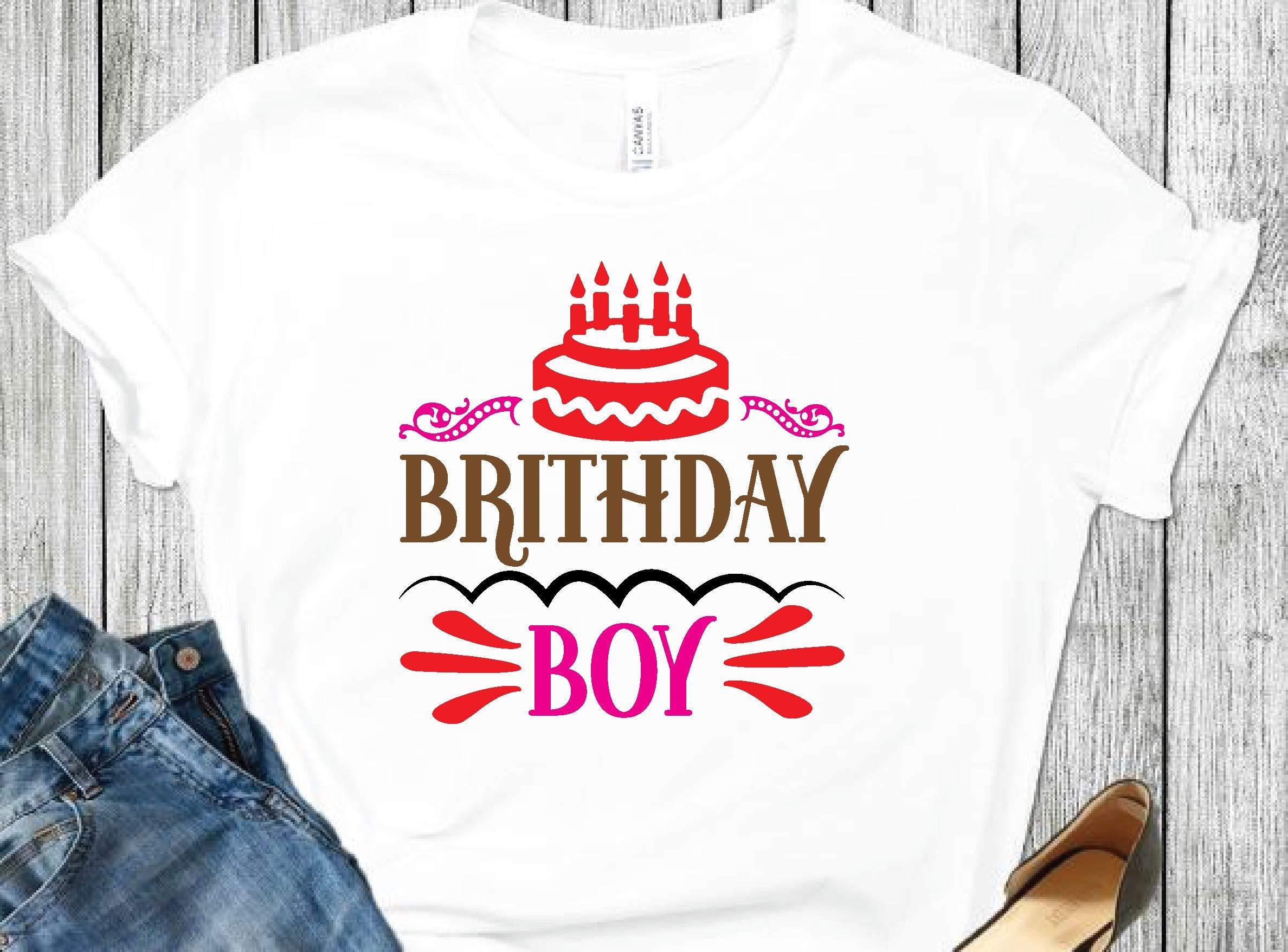 Brithday Boy Svg Design