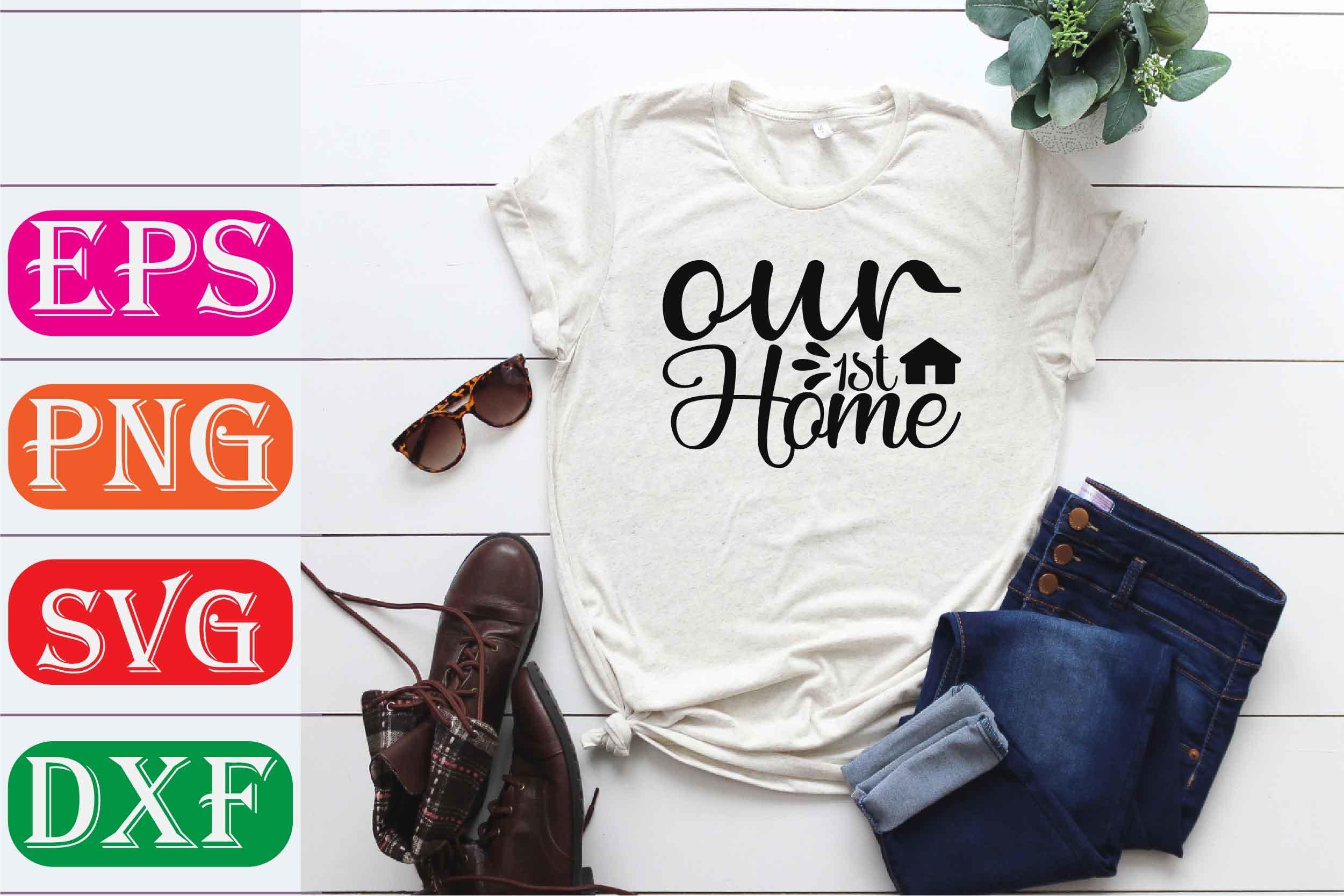 Farm House SVG Design. Our 1st Home