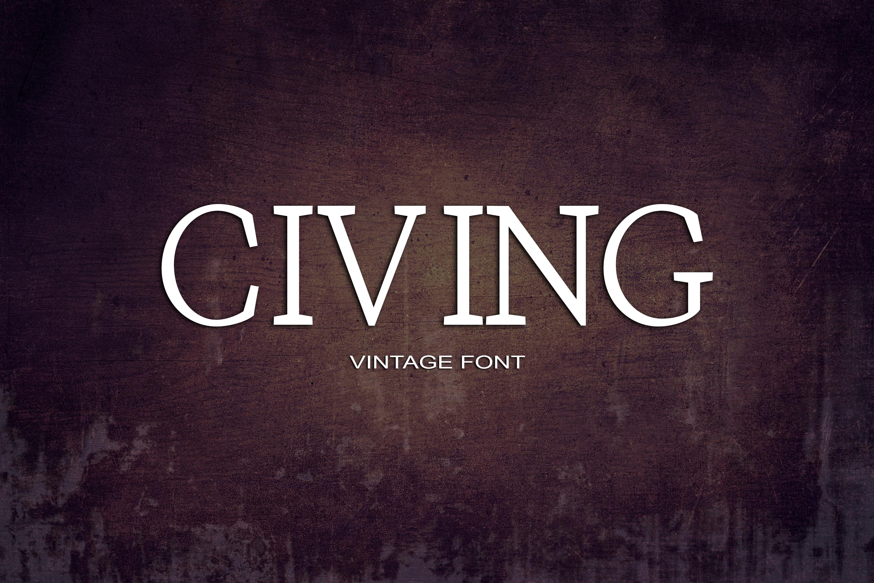 Civing Font