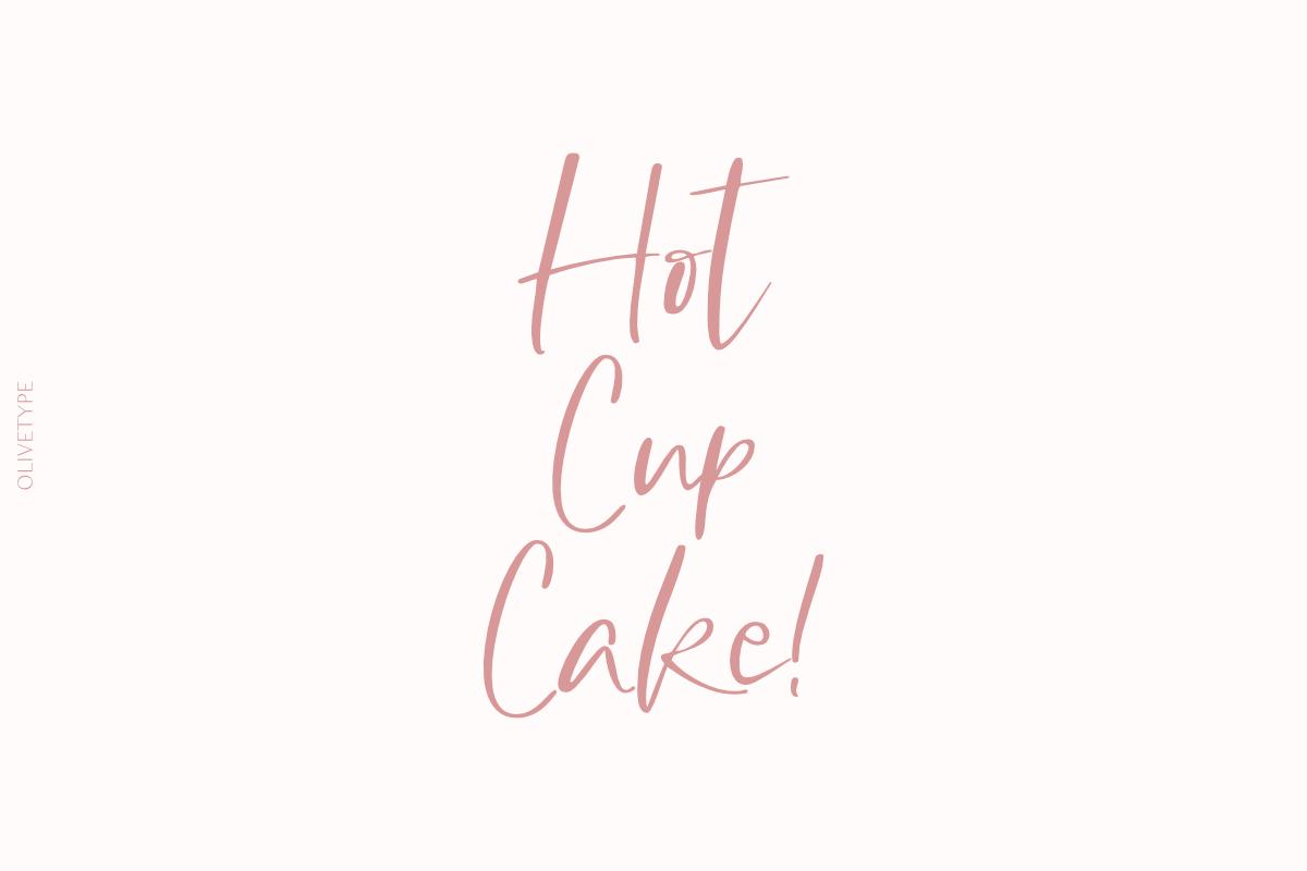 Hot Cup Cake Font
