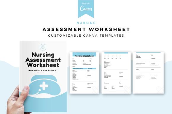 Nursing Assessment Worksheet Canva