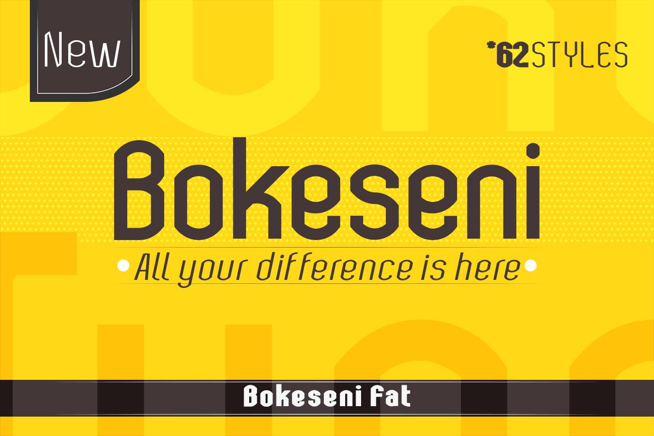 Bokeseni Fat Font