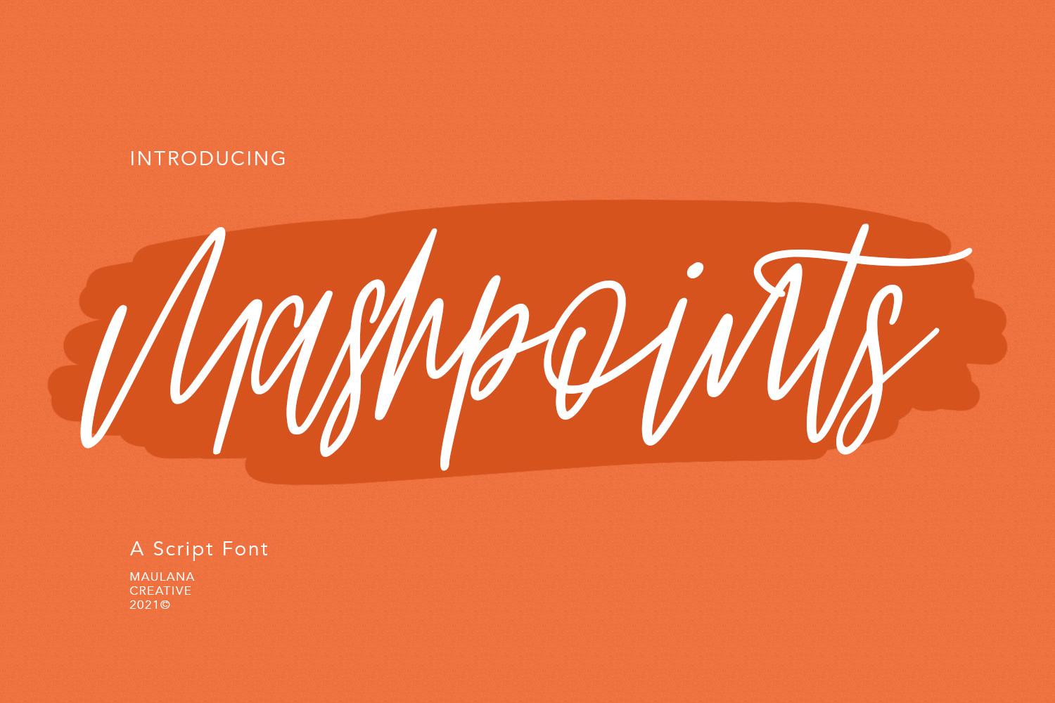 Mashpoints Font
