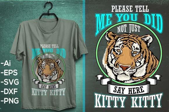 Tiger Graphic T-Shirt Design
