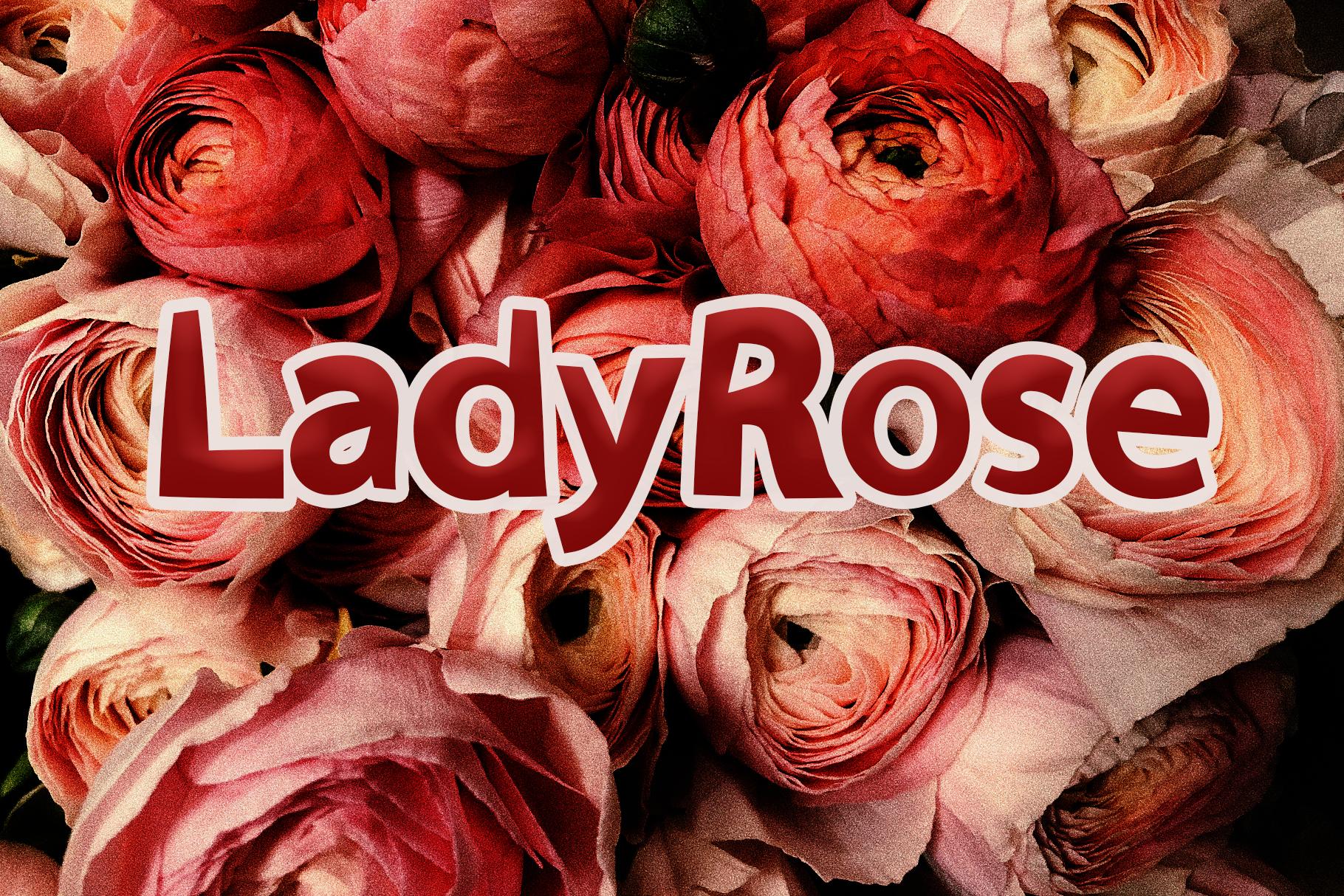 Lady Rose Font