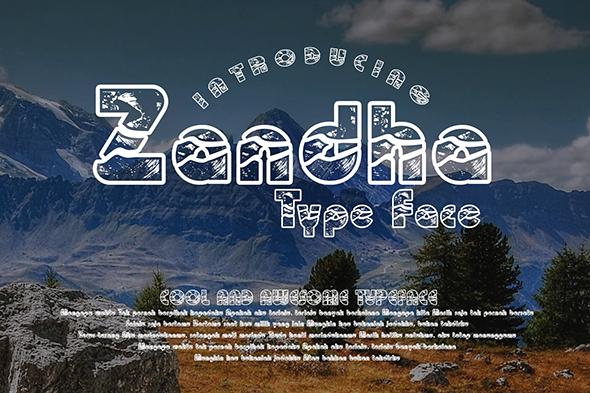 Zandha Font