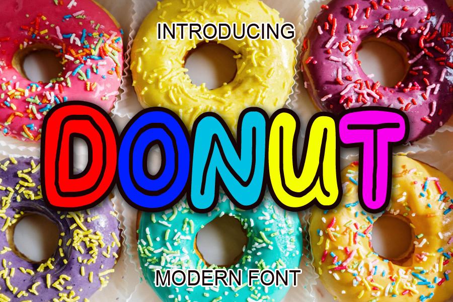 Donut Font