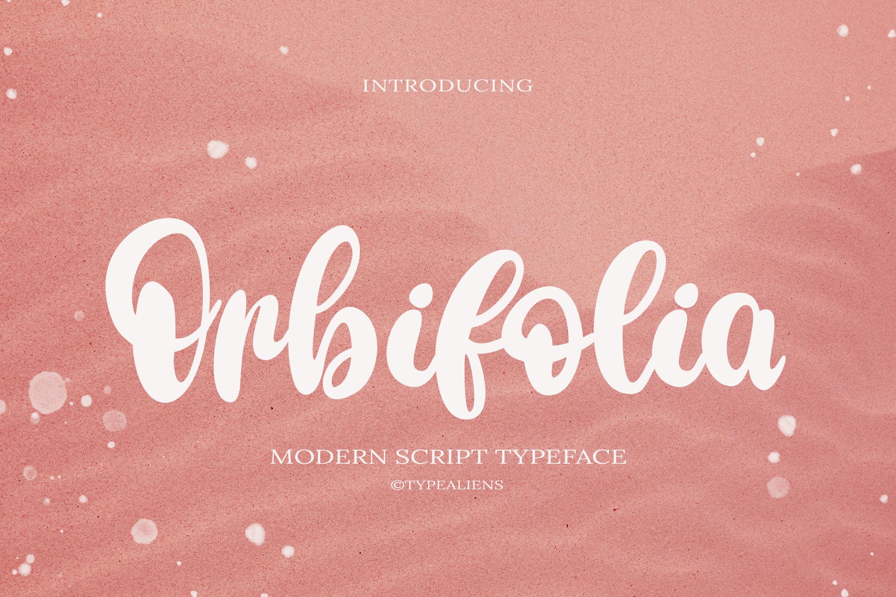 Orbifolia Font