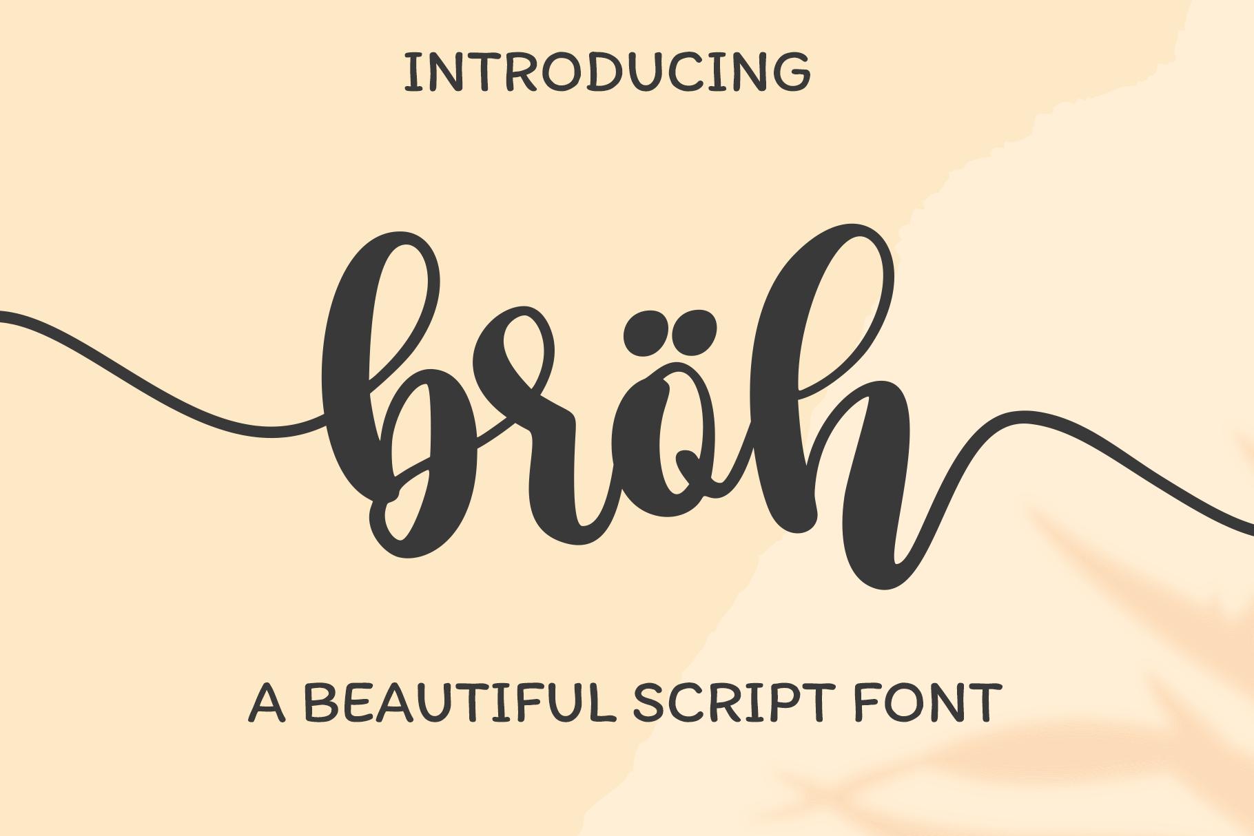 Broh Font