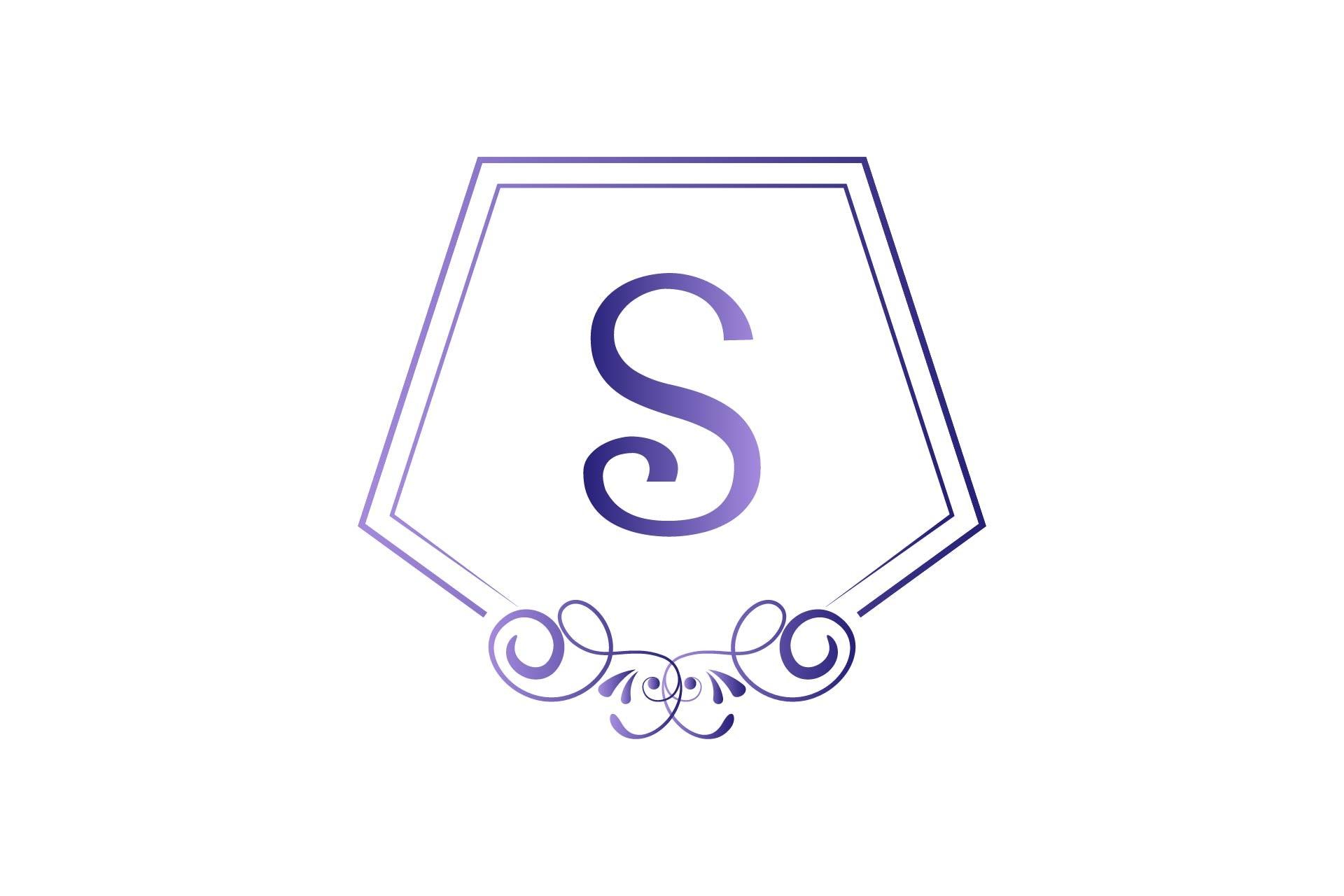 Monogram Logo Letter Antique