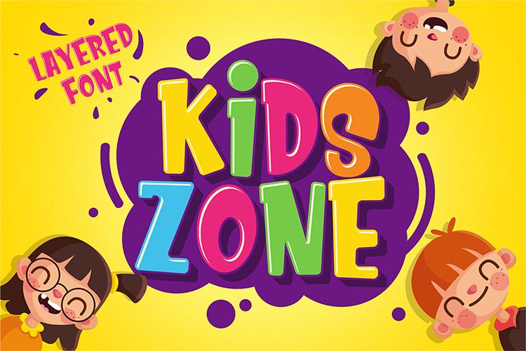 Kids Zone Font