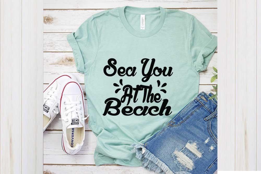 Beach Svg Design, Sea You at the Beach